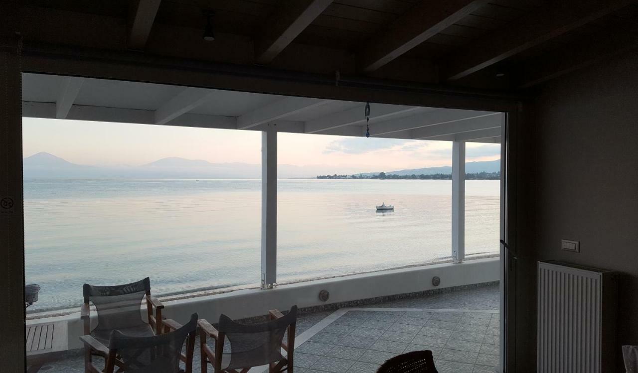 Villa Patras Luxury Seaside House Exterior foto