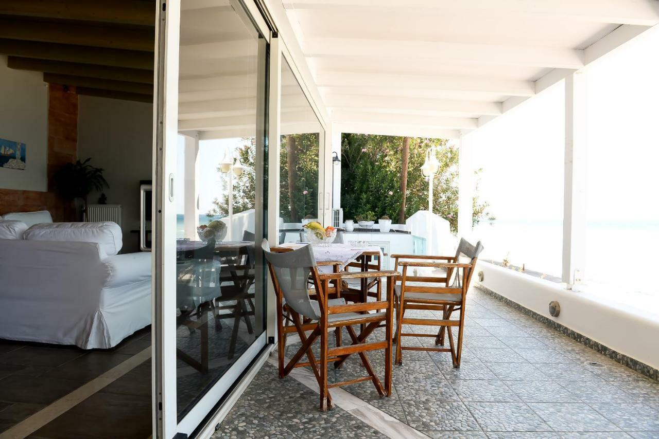 Villa Patras Luxury Seaside House Exterior foto