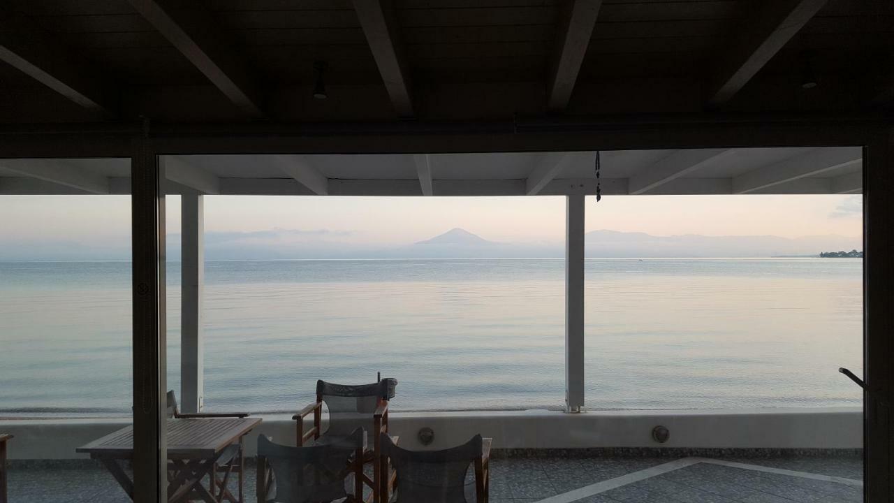 Villa Patras Luxury Seaside House Exterior foto